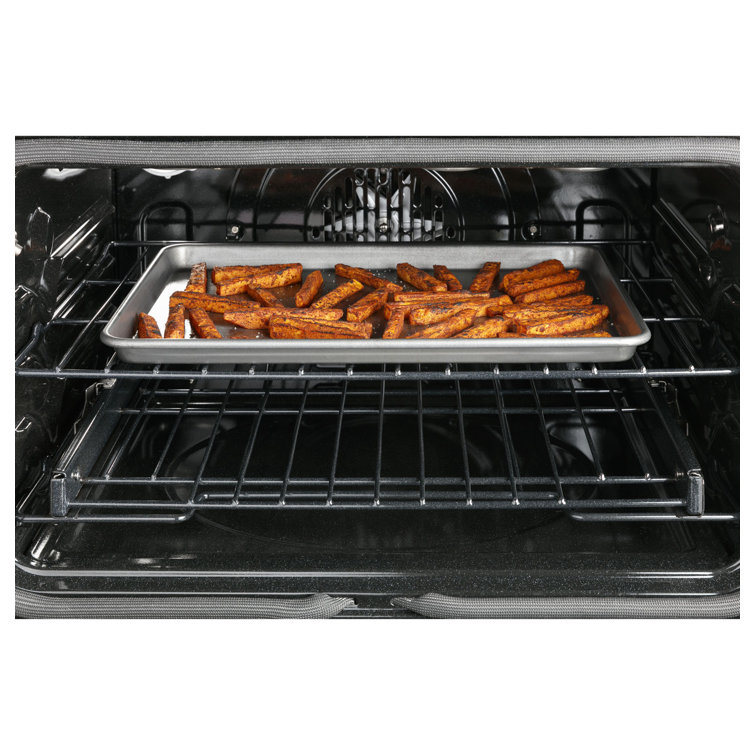 Stainless Steel 30" Smart Double Oven Induction Range