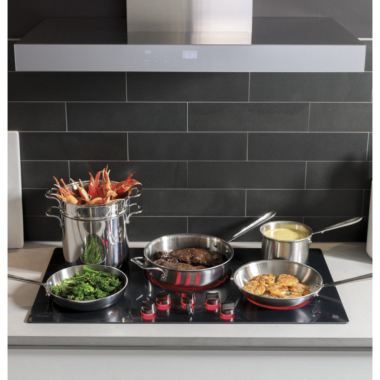 36" Stainless Steel Convertible Wall Mount Range Hood with Charcoal Filter