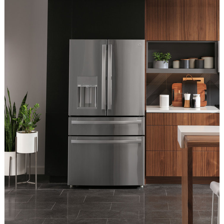 Stainless Steel 36" Smart French Door Refrigerator with Ice Maker