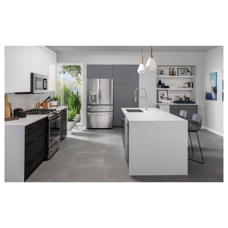 Stainless Steel 36" Smart French Door Refrigerator with Ice Maker