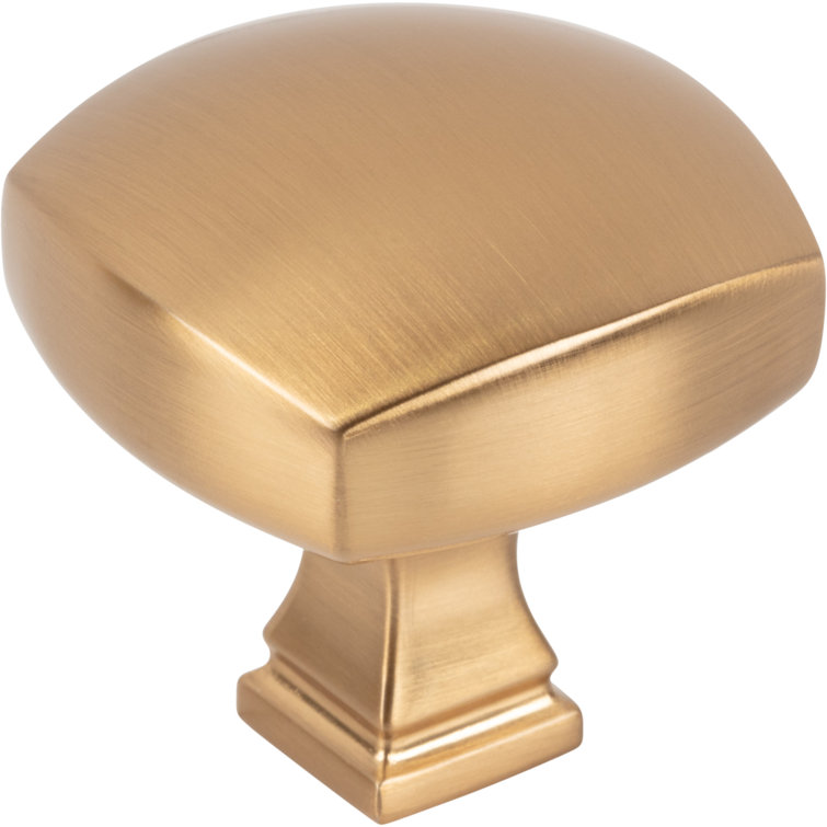 Audrey 1-3/8" Square Brushed Satin Bronze Knob