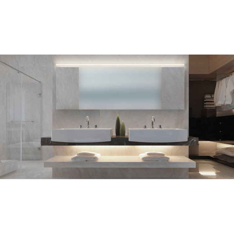 Stiletto Lungo Sleek 72" White LED Dimmable Wall Sconce