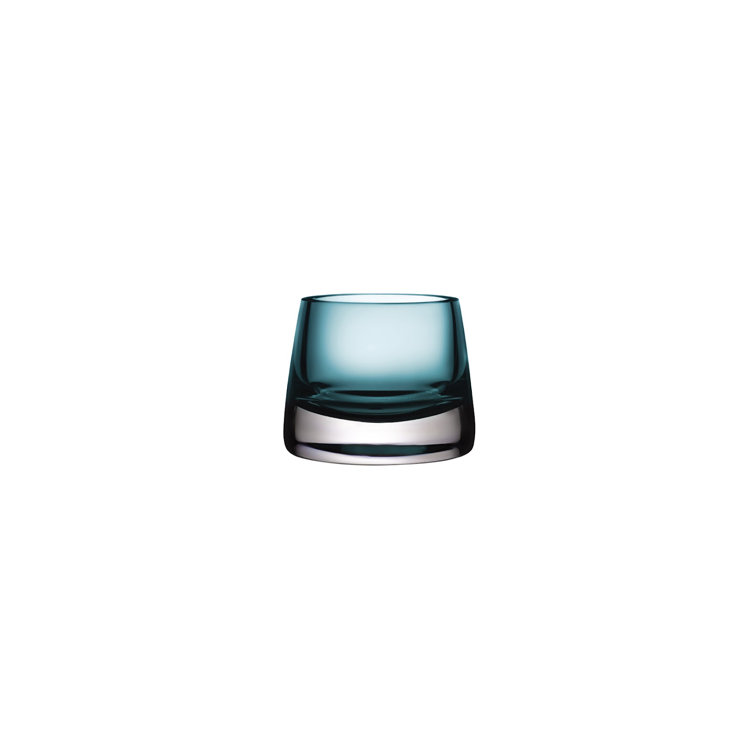 Nude Glass Joy Handmade Crystal Votive Holder - Set of 2