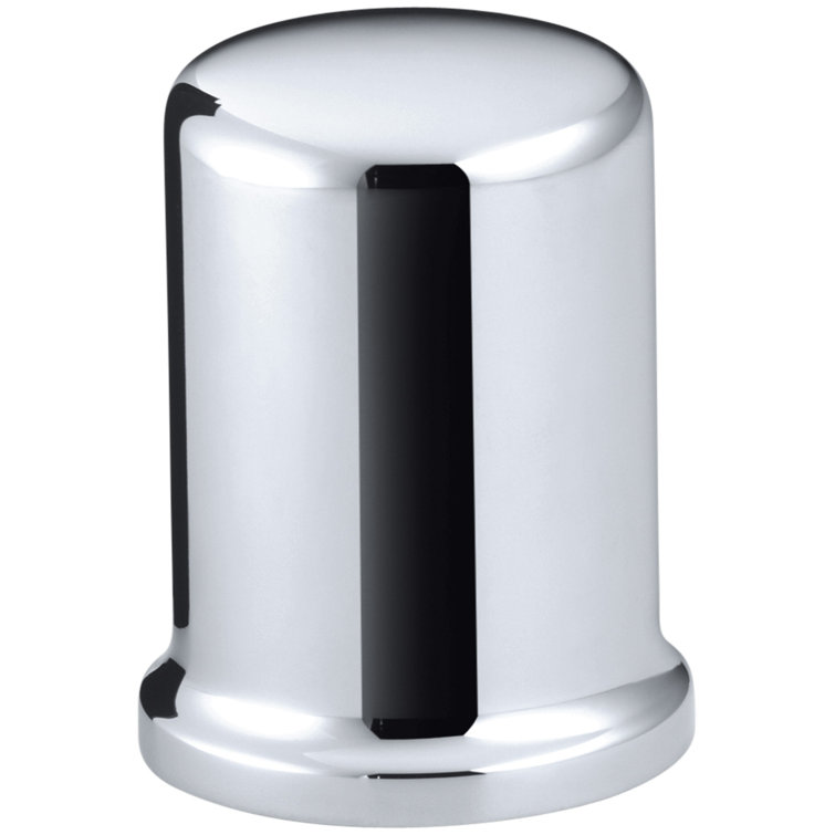 Polished Chrome Solid Brass Air Gap Cover with Collar
