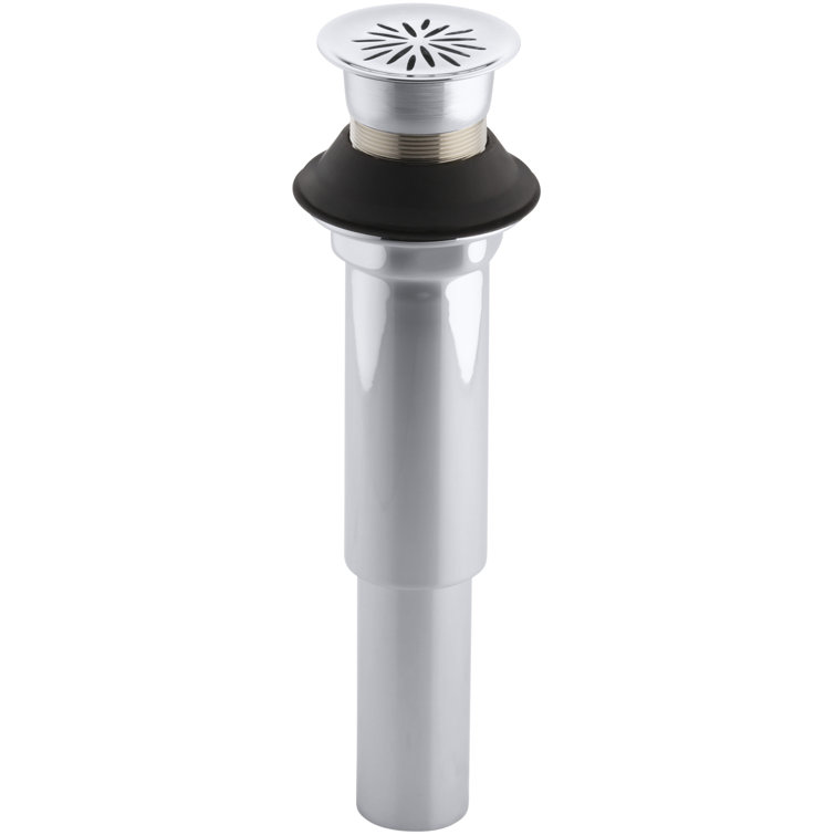 Kohler Polished Chrome Solid Brass 1.25" Bathroom Sink Drain