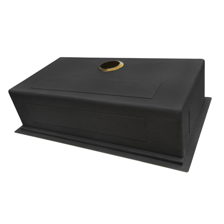 Matte Gold Stainless Steel 27" Workstation Undermount Kitchen Sink