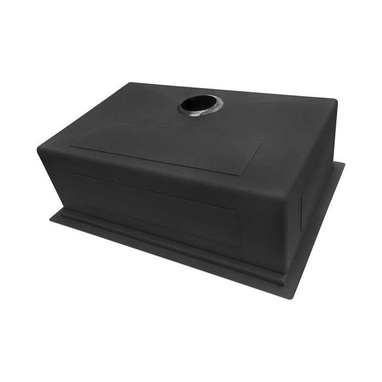 Ruvati 27 inch Workstation Undermount Kitchen Sink Single Bowl