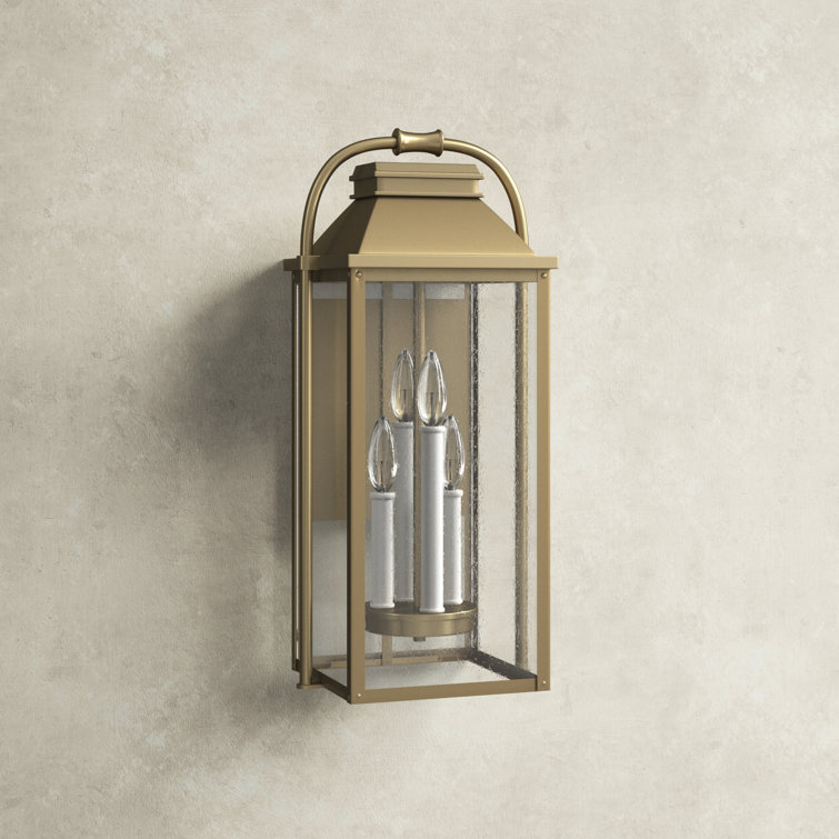 Newson 4 Light Outdoor Aluminum Wall Light