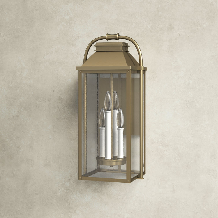 Newson 4 Light Outdoor Aluminum Wall Light