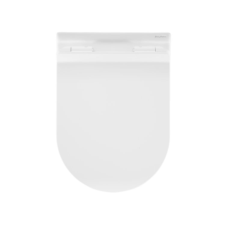 Ivy Glossy White Wall-Hung Elongated Toilet Bowl