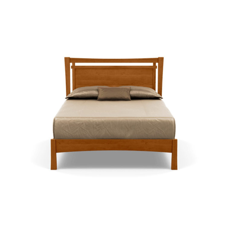 Monterey Autumn Cherry Solid Wood King Platform Bed with Storage