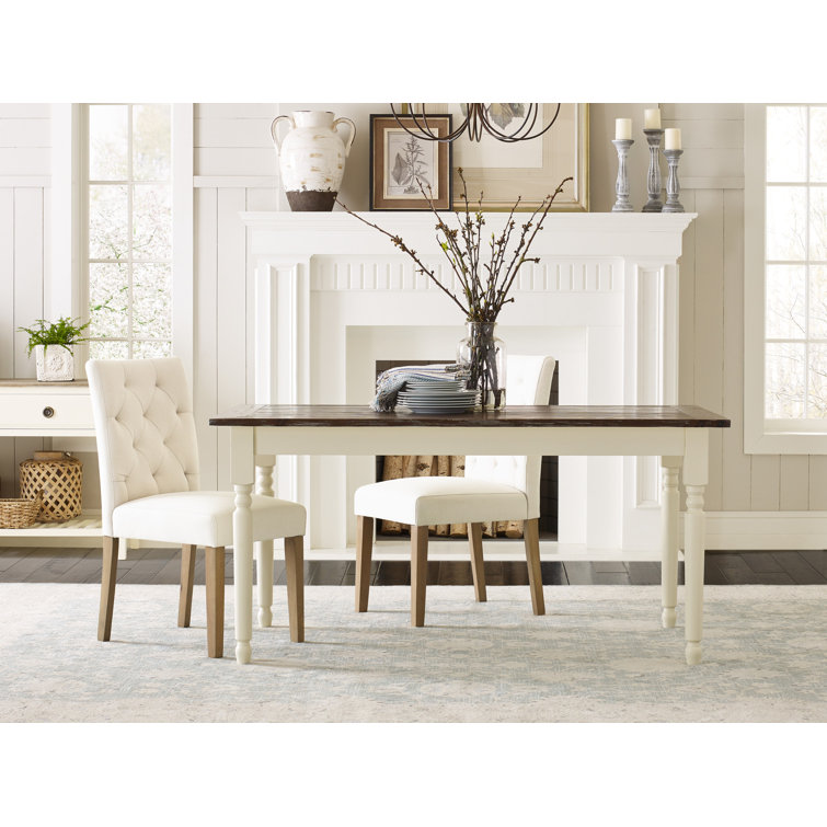Finch Westport Diamond Tufted Upholstered Dining Armless Chairs