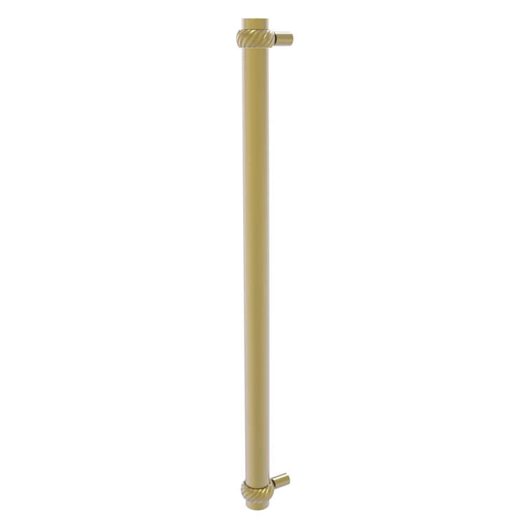 Satin Brass 19.6" Twisted Accent Appliance Pull