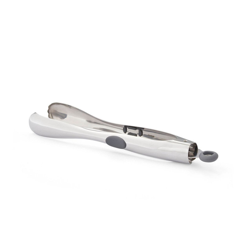 Curvo Stainless Steel All-Purpose Kitchen Tongs