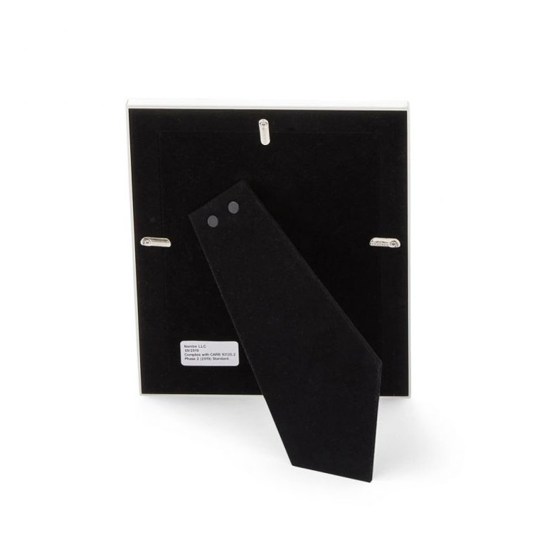 Silver Metallic 5x7 Tabletop Photo Frame