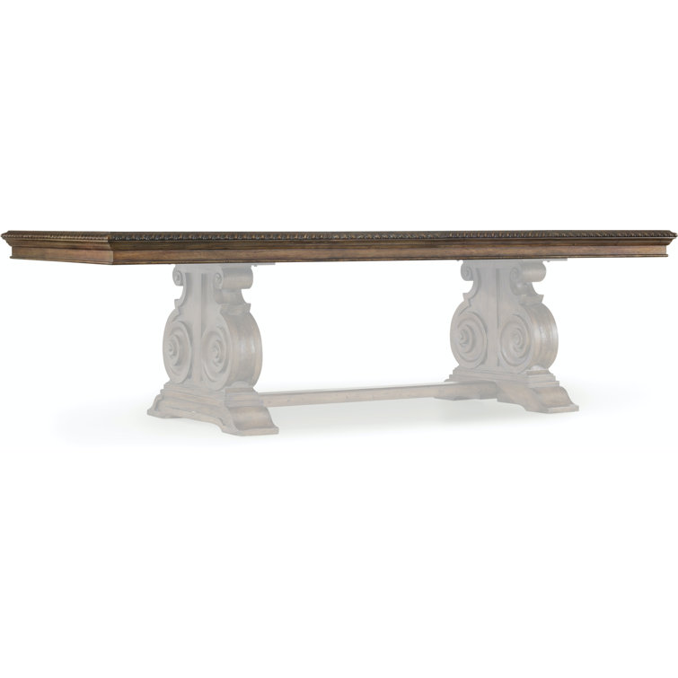 Grand Rhapsody Extendable Dining Table in Rustic Reclaimed Wood