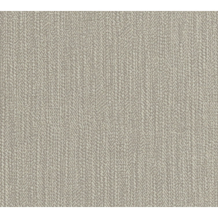 Gray King Upholstered Bed with Wood Frame