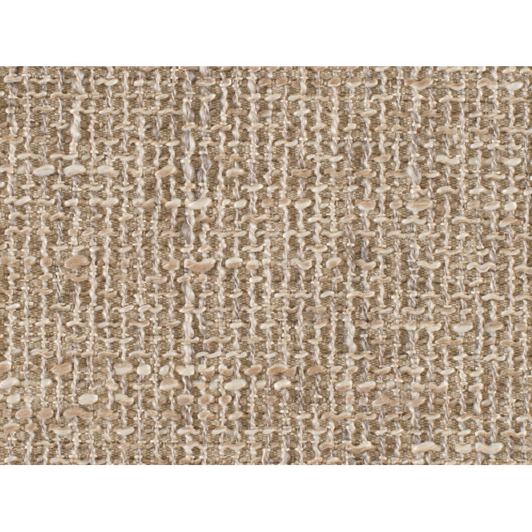 Hill Country Beige and Brown Leather Armchair