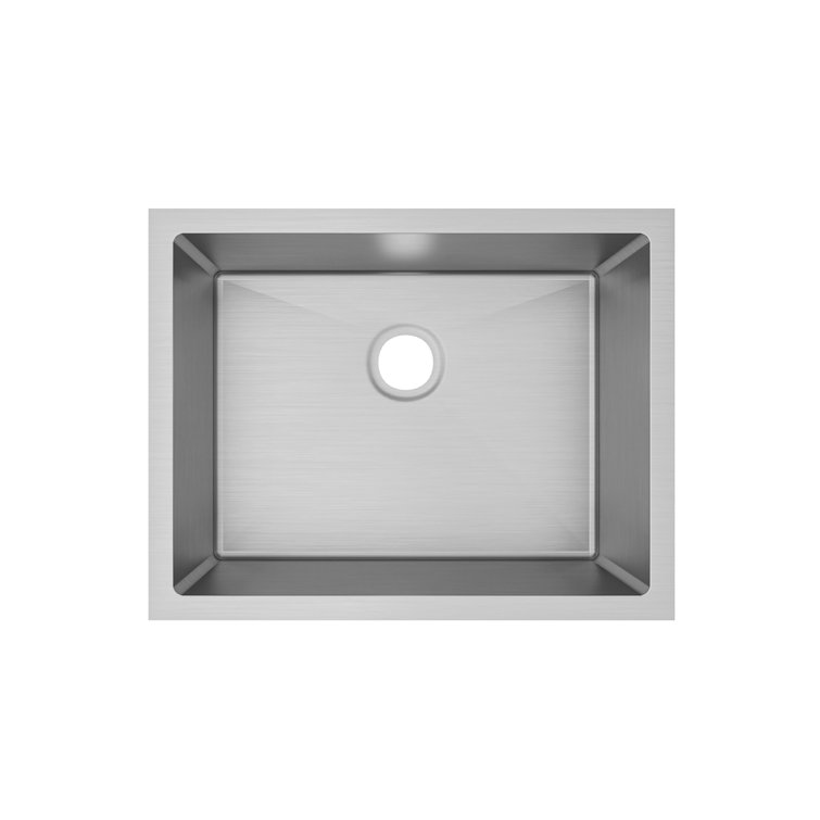 Sinber 23" Stainless Steel Drop-in Single Bowl Kitchen Sink