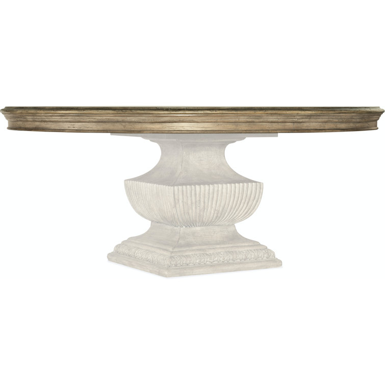 Castella Antique Slate 60" Reclaimed Wood Round Dining Table