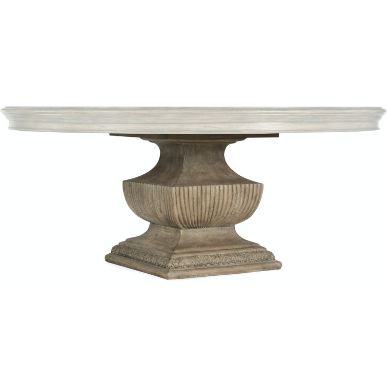 Castella Antique Slate 60" Reclaimed Wood Round Dining Table