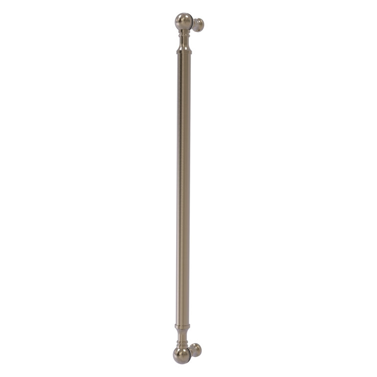 Pewter Matte Beaded Refrigerator Appliance Pull with Mounting Hardware