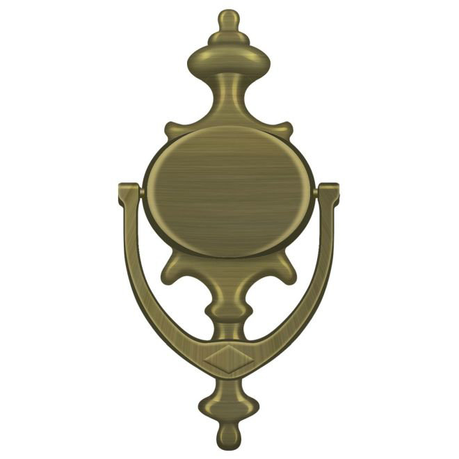 Antique Brass Elegant Imperial Design Door Knocker