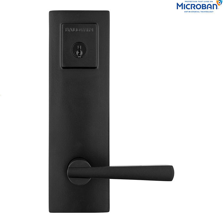Venetian Bronze SmartKey Single Cylinder Entry Door Handleset
