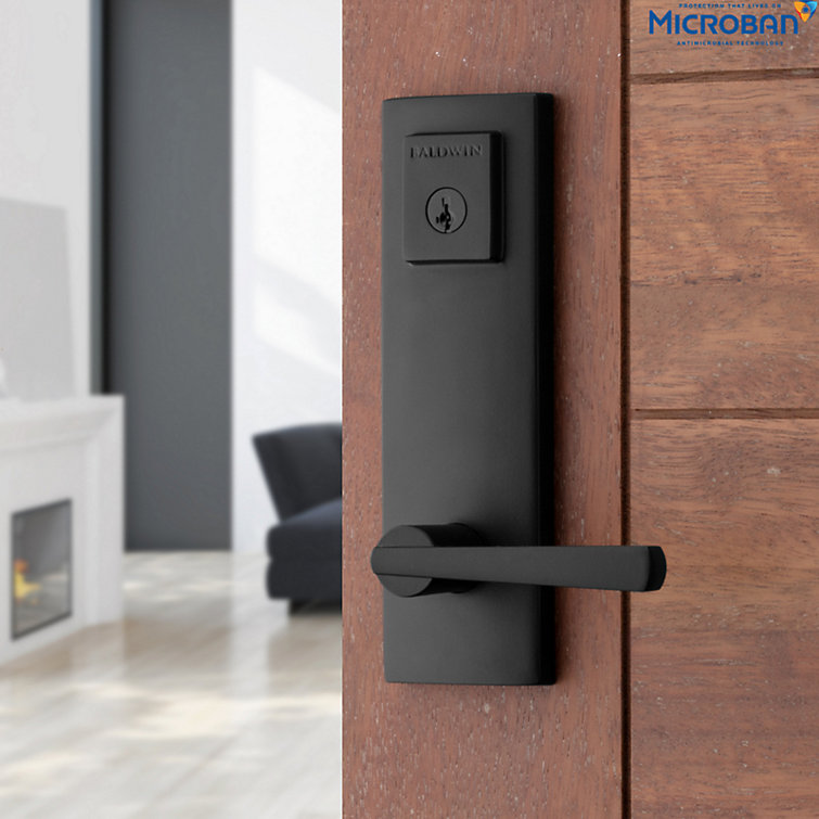 Venetian Bronze SmartKey Single Cylinder Entry Door Handleset