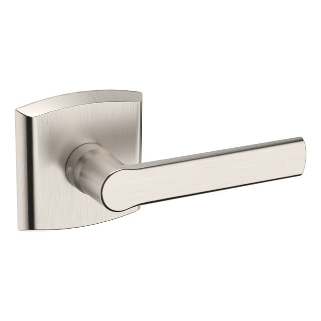 Lifetime Satin Nickel Right-Handed Modern Door Lever