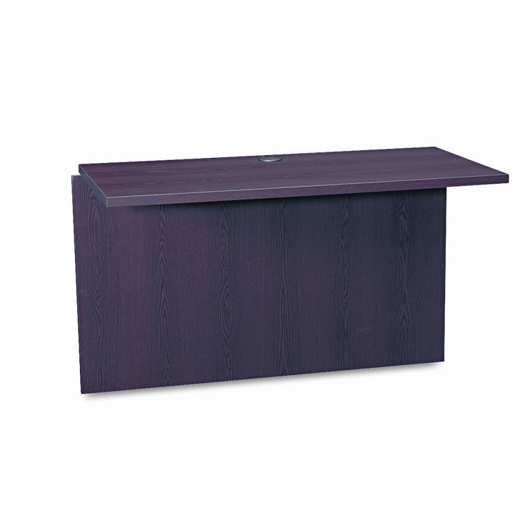Mahogany Wood Laminate Desk Bridge Connector, 47" Wide