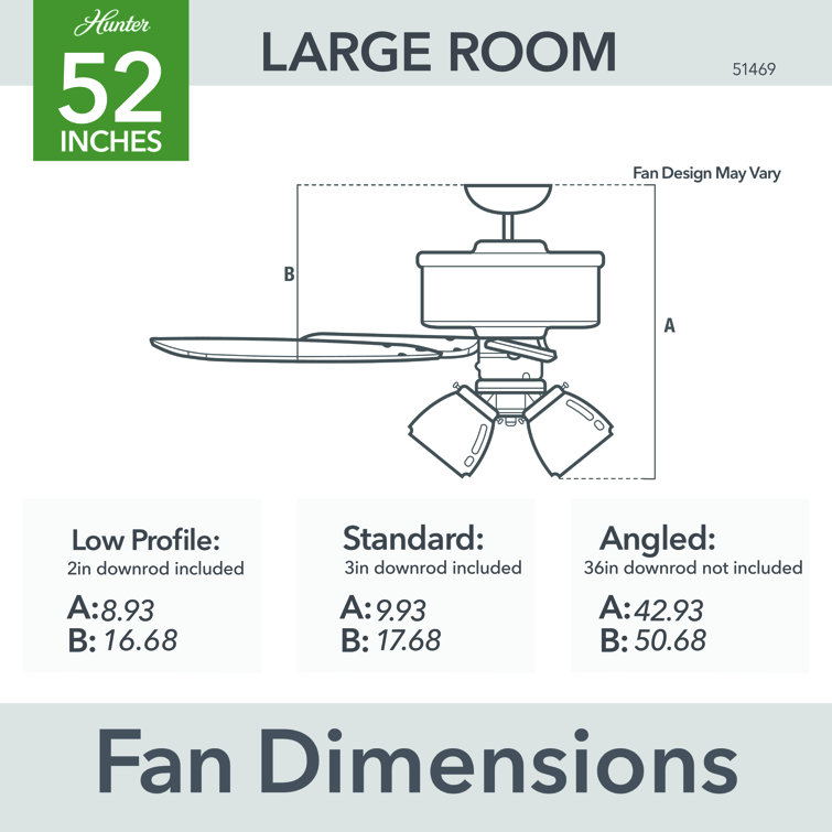 52" Weathered Copper Ceiling Fan with Light and Remote
