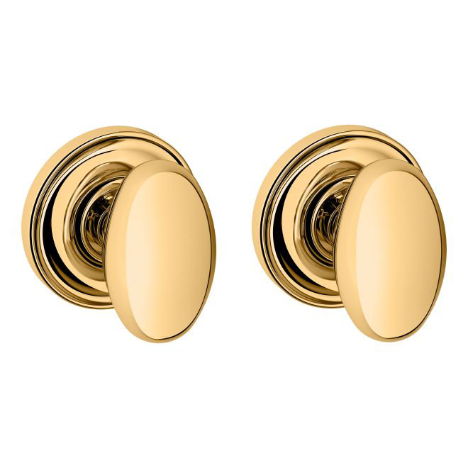 Unlacquered Brass Traditional Passage Door Knob