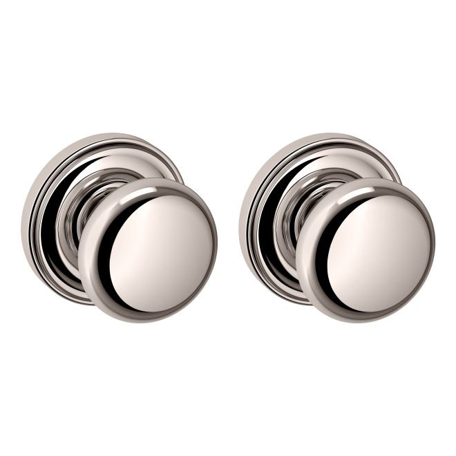 Lifetime Polished Nickel Classic Round Door Knob