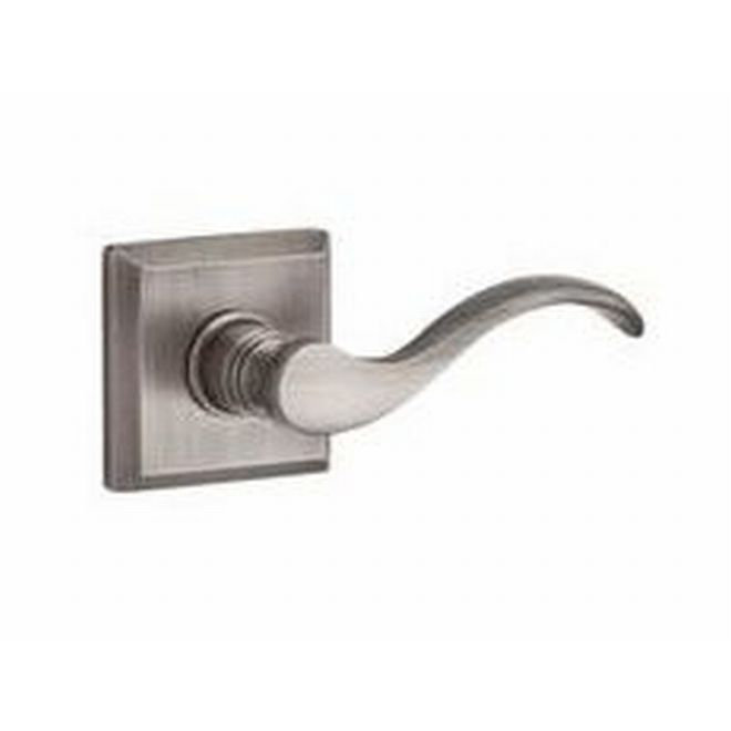 Venetian Bronze Solid Single Dummy Door Lever with Square Rose
