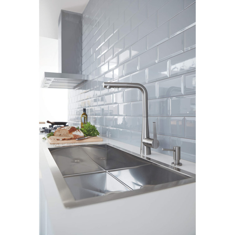 Graphite Modern Stainless Steel Soap Dispenser
