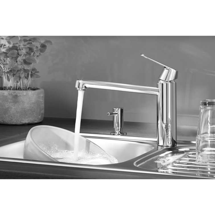 Graphite Modern Brass Soap and Lotion Dispenser