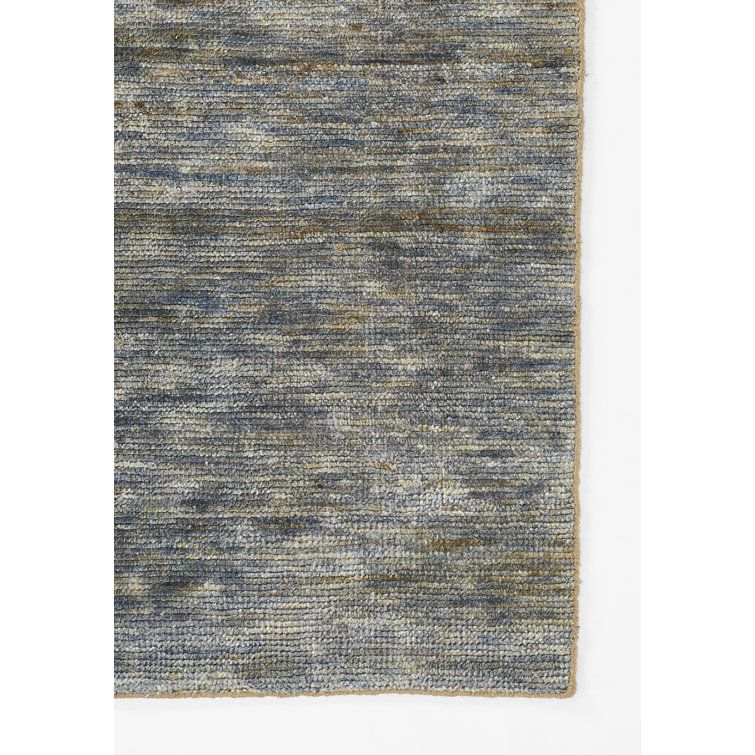 Hand-Knotted Beige Wool and Cotton Rectangular Rug 4' x 6'