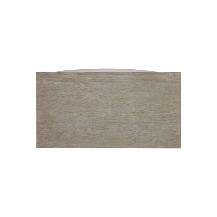 Lunula Flaxen Beige 2-Drawer Transitional Nightstand