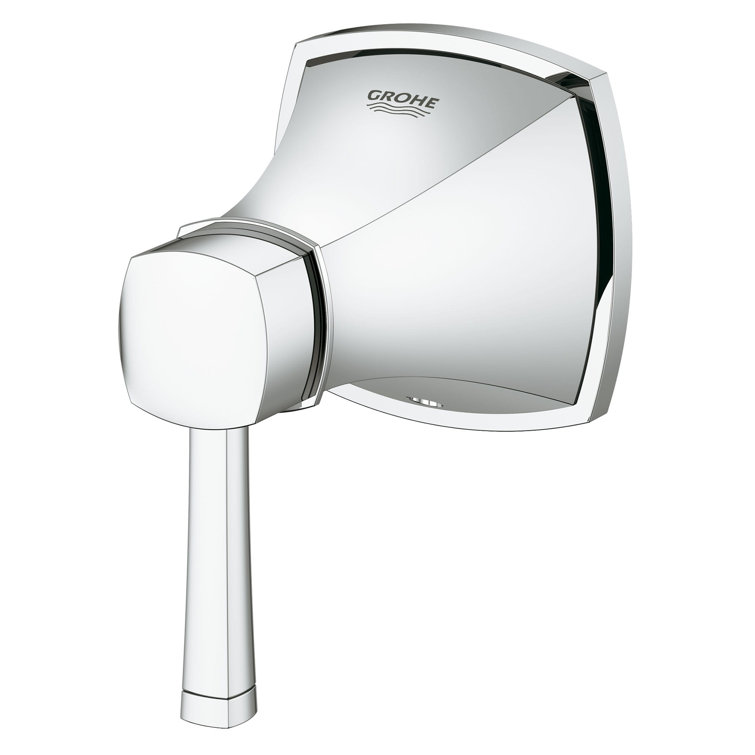 GrohFlex Brushed Nickel Wall-Mounted Shower Trim