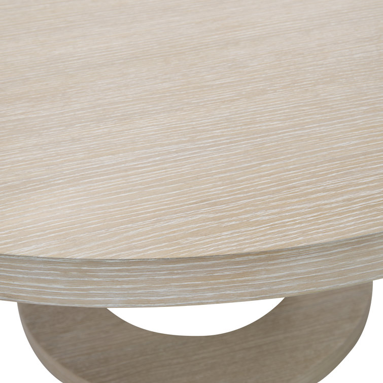 60'' Brown and White Reclaimed Wood Round Dining Table
