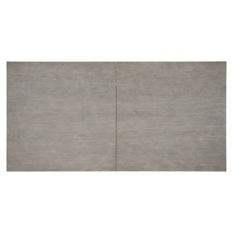 Albion Extendable Weathered Brown Farmhouse Dining Table