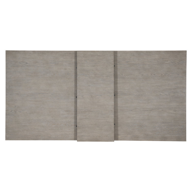 Albion Extendable Weathered Brown Farmhouse Dining Table