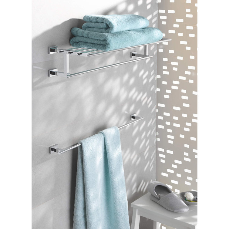 Brushed Nickel 24'' Wall Mounted Towel Bar