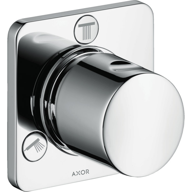Axor Brushed Nickel Modern Shower Diverter Trim
