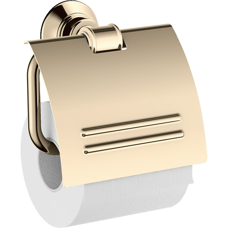 Polished Nickel Modern Wall Mounted Toilet Paper Holder