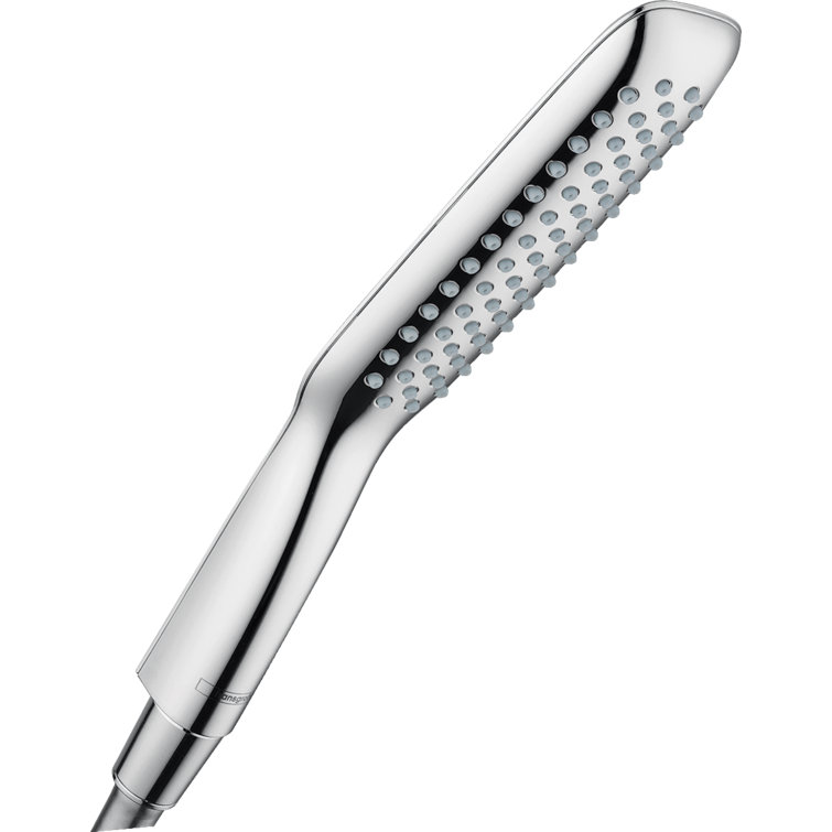 PuraVida Avantgarde Chrome Square Handheld Shower Head with Filter