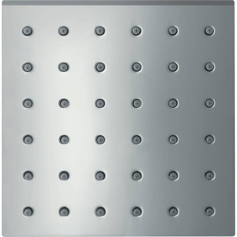 AXOR 5" x 5" Chrome Shower Module with Adjustable Spray