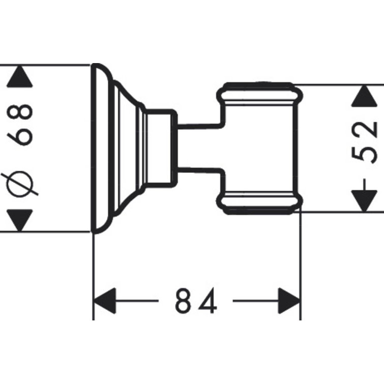 Polished Nickel Wall Mounted Handshower Holder