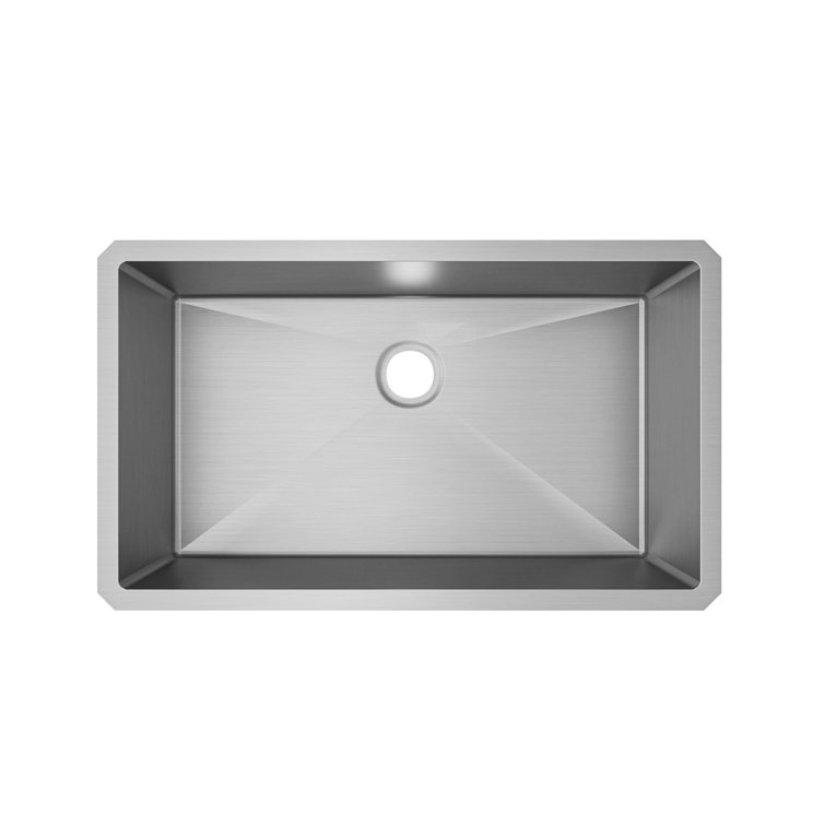 Sinber 32" Stainless Steel Single Bowl Undermount Kitchen Sink